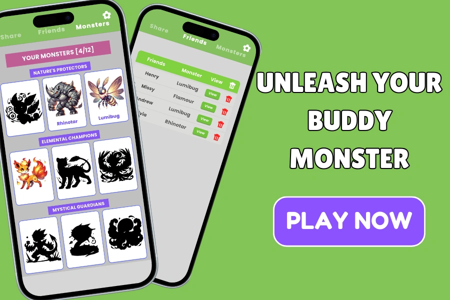 Unleash your BUDDY MONSTER